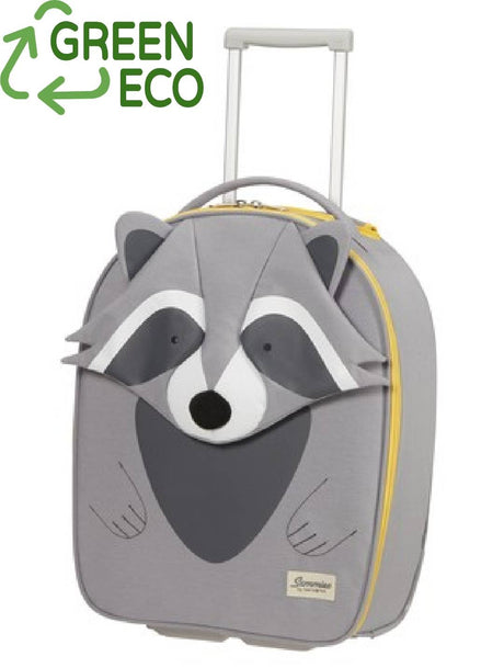 SAMSONITE Trolley Children Happy Sammies Eco Raccoon Rey