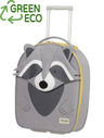 SAMSONITE Trolley Children Happy Sammies Eco Raccoon Rey