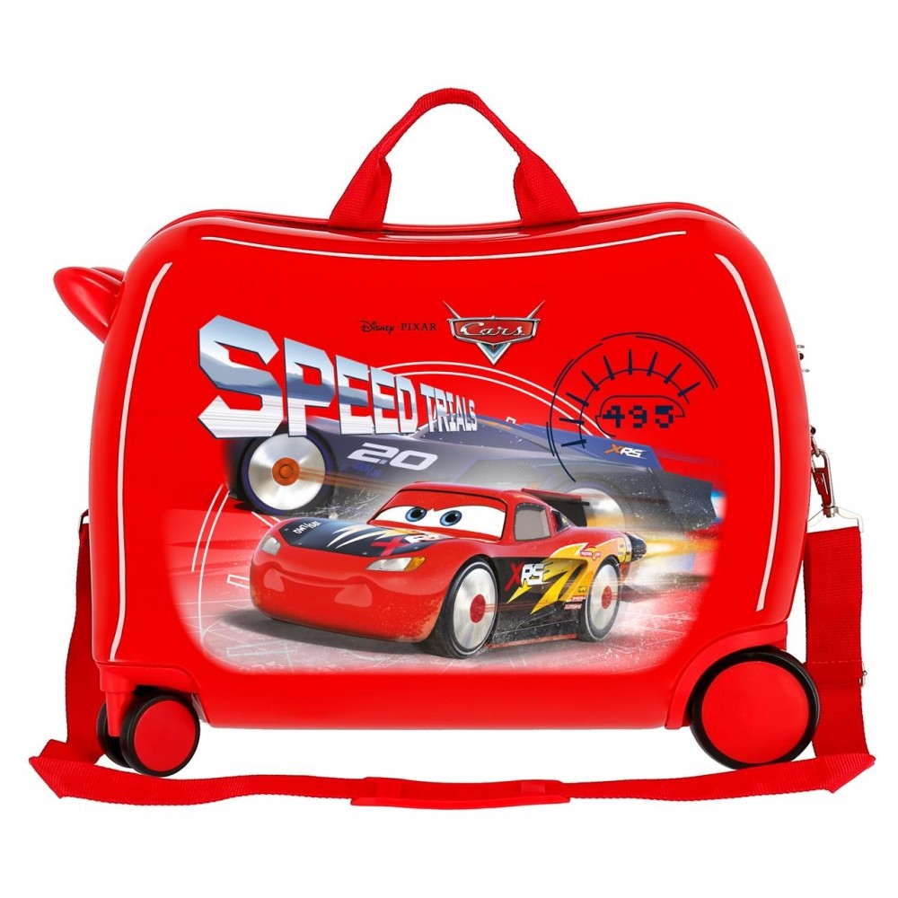 Maleta Infantil Cars Speed Trails 2 Ruedas Multidireccionales