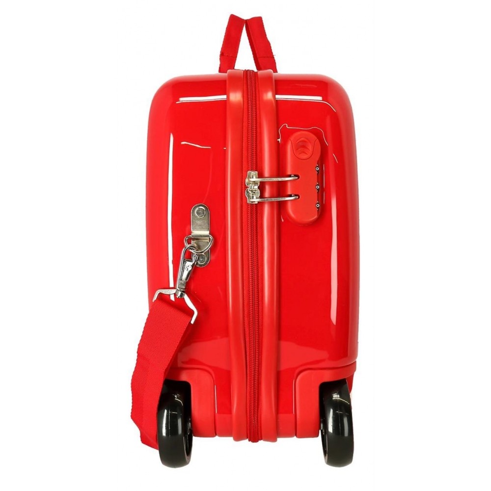 Children's suitcase 2 multidirectional wheels Go Spidey