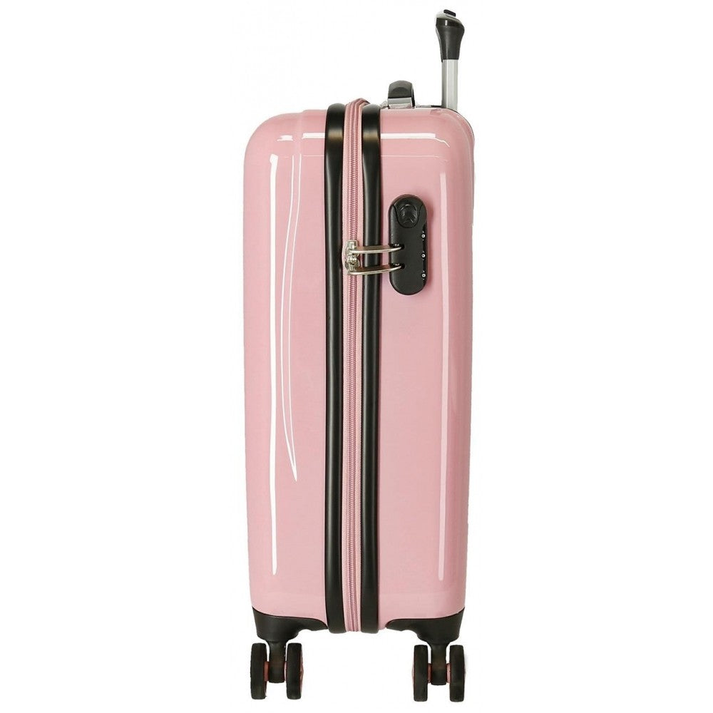 Set of suitcases Pepe Jeans Rigid Carol 55-68cm nude