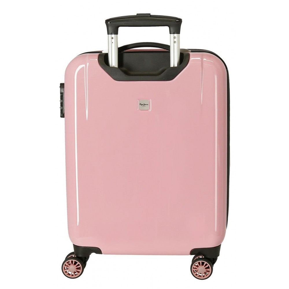 Set of suitcases Pepe Jeans Rigid Carol 55-68cm nude