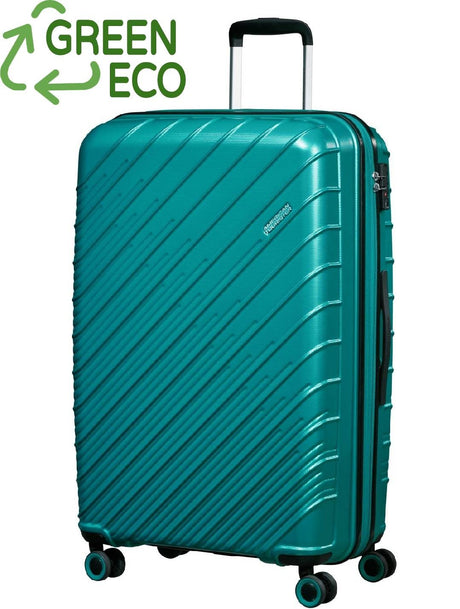 Speedstar extendable large suitcase of AMERICAN TOURISTER 77cm-Technology Recyclex