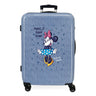 Median suitcase Minnie Make It Rain Bows Rigid 68cm