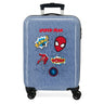 Cabin suitcase Spiderman denim rigid 55cm