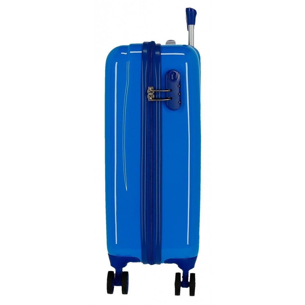 Cabin suitcase Spidey Team Up Rigid 55 cm Blue