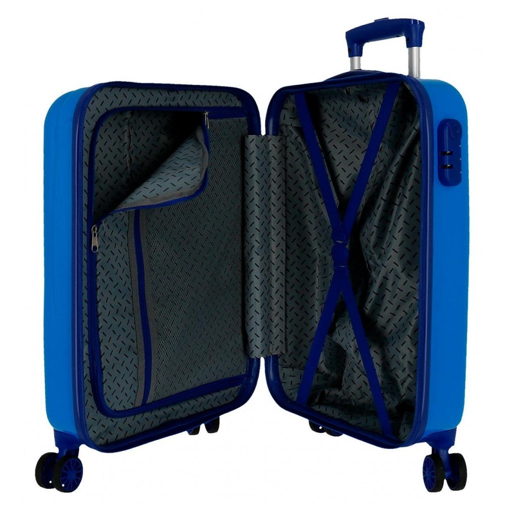 Cabin suitcase Spidey Team Up Rigid 55 cm Blue