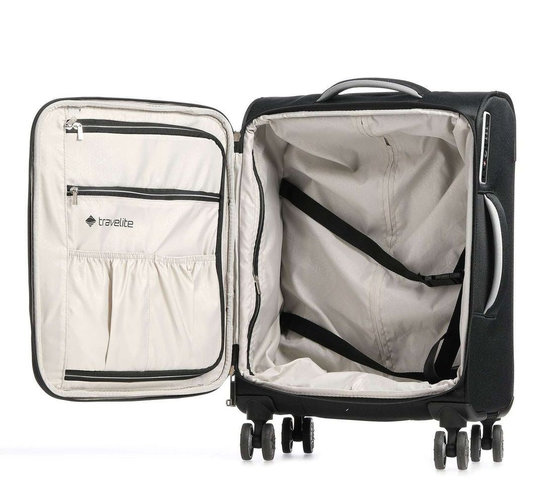 Cabin suitcase Soft of TRAVELITE - Miigo - Black