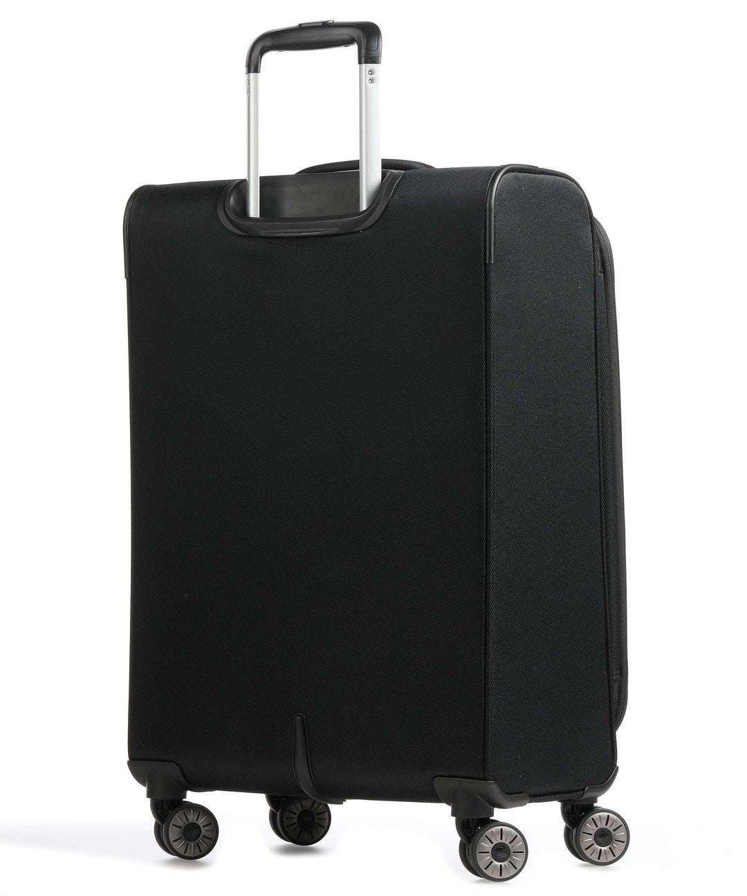 Soft extensible median suitcase TRAVELITE - Miigo - Black