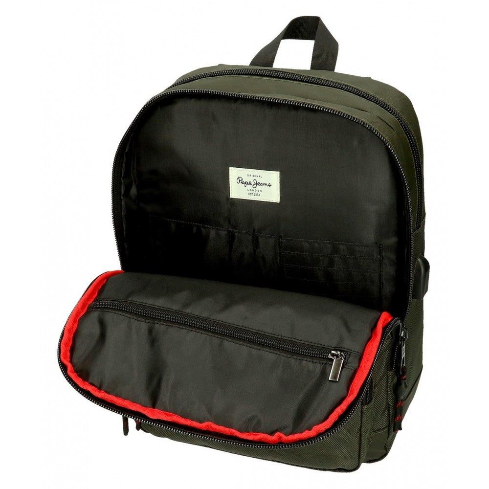 Portaring backpack Pepe Jeans Bremen 15,6´´ Two compartments