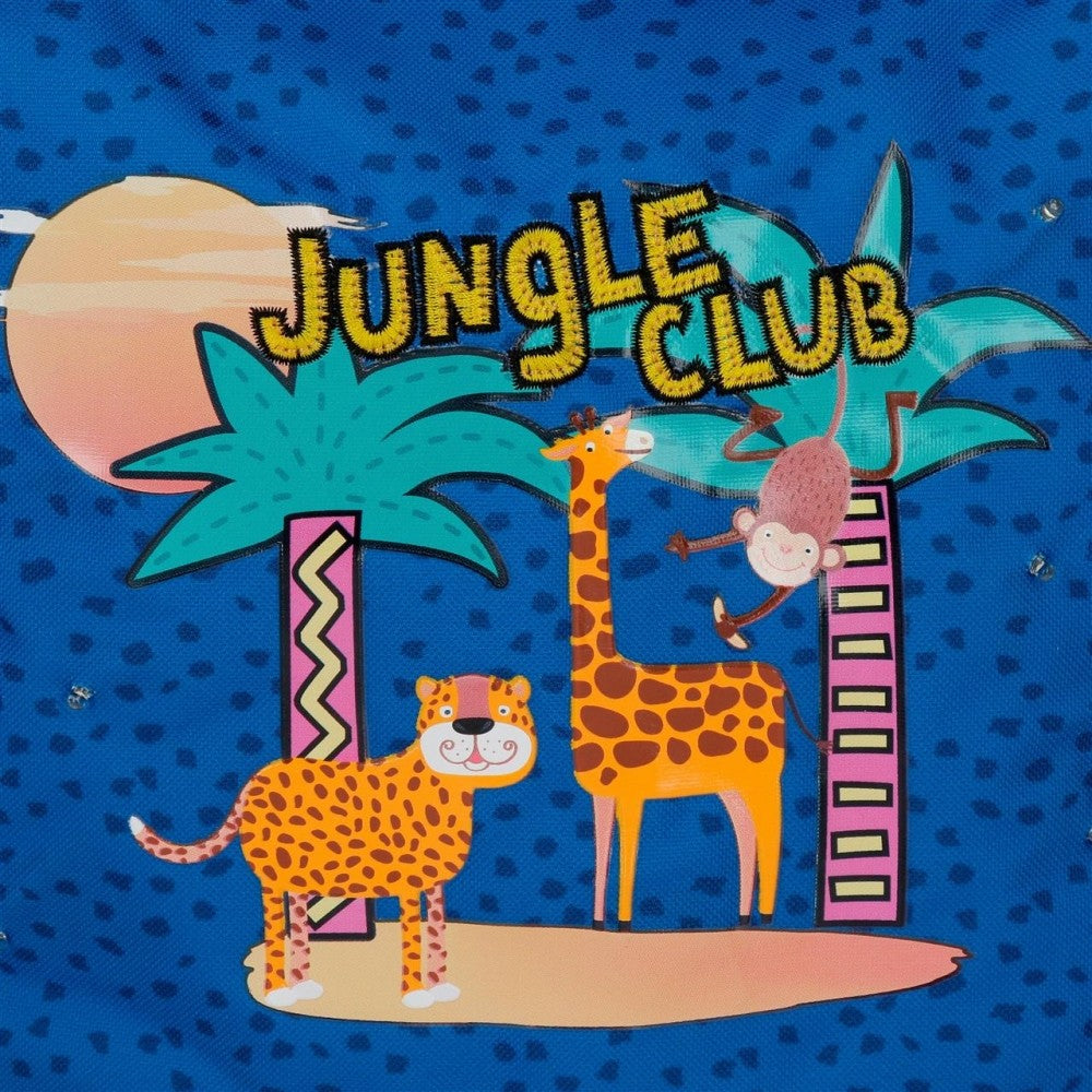 School Backpack Enso Jungle Club with car