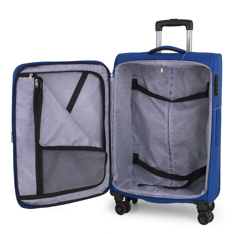 Soft extensible median suitcase lisboa Gabol