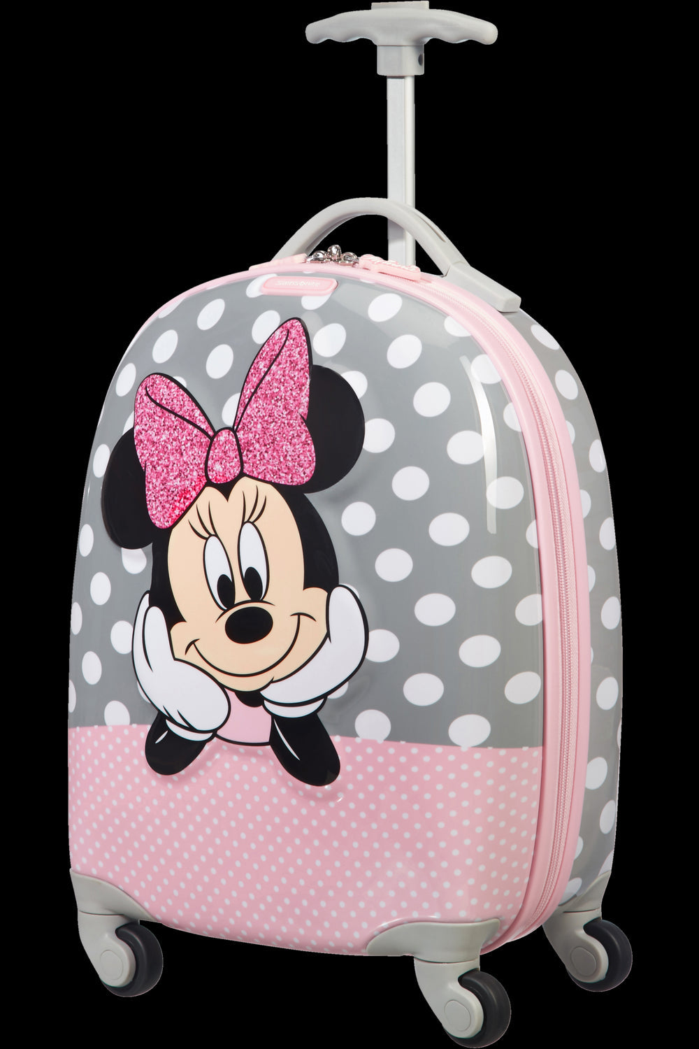 Children's Trolley Set and Backpack S-minnie glitter-DISNEY of Dream Rider Samsonite