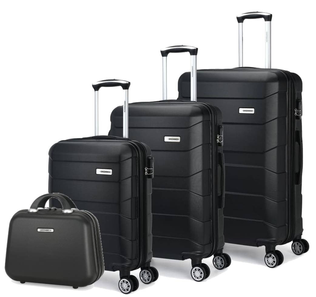 Budapest extendable suitcase set Greenwich