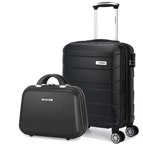 Extensible small suitcase set and bagpest bag Greenwich