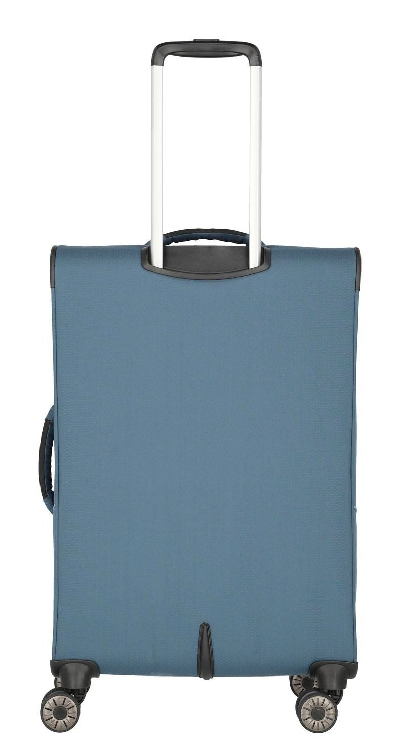 Extensible soft median suitcase TRAVELITE - Skaii Blue 1