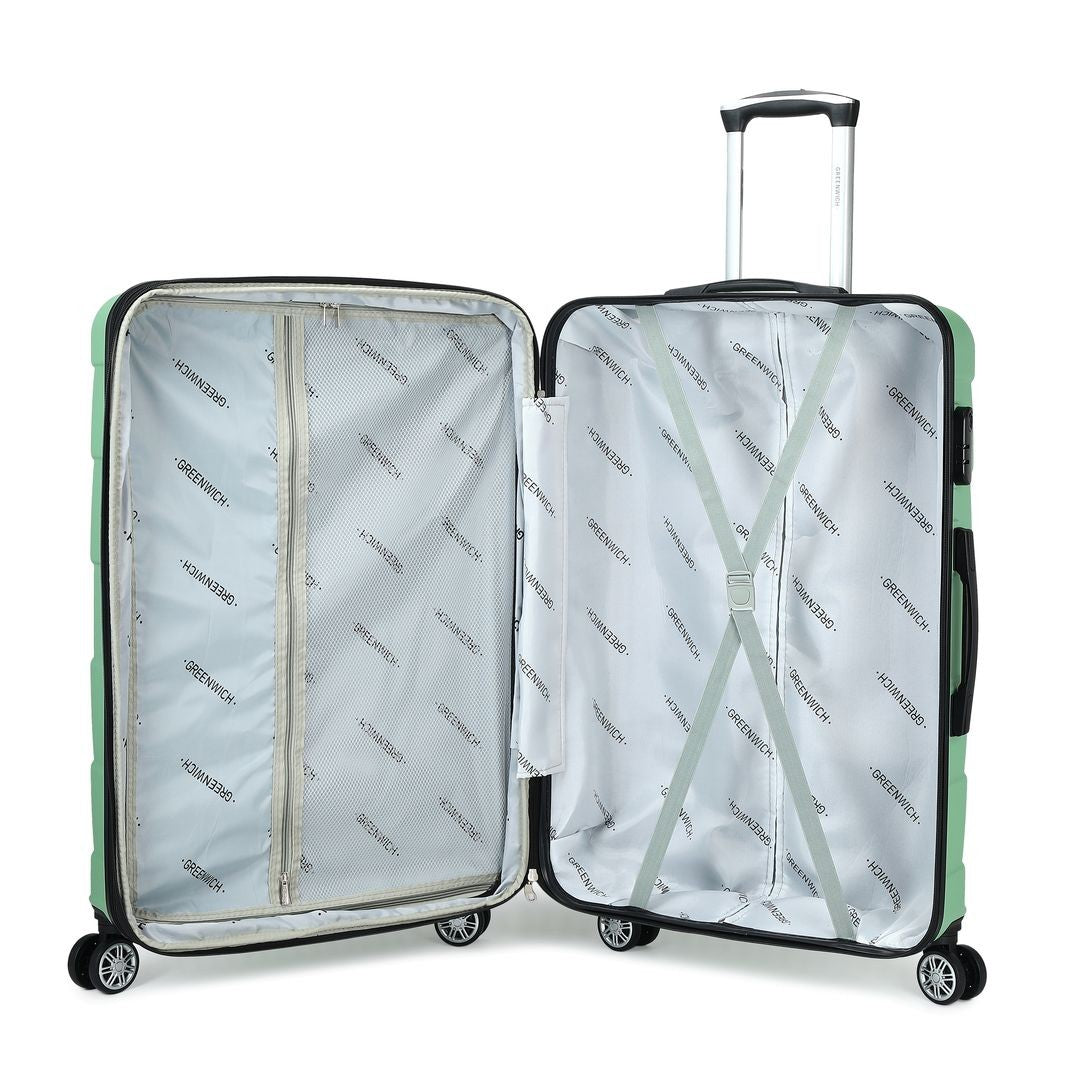 Extensible suitcase set with Budapest bag Greenwich