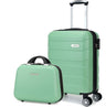 Extensible small suitcase set and bagpest bag Greenwich