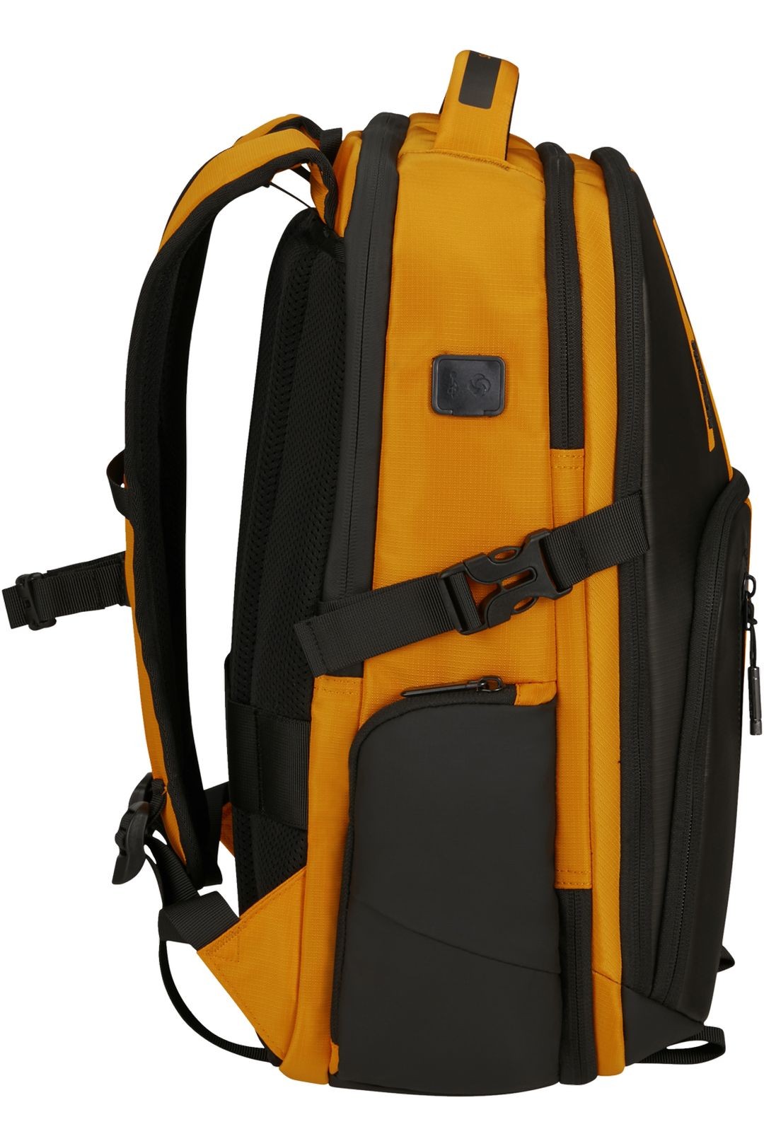 SET DE SAMSONITE MALETA DE CABINA EXTENSIBLE UPSCAPE CON MOCHILA 15” BIZ2GO Amarillo