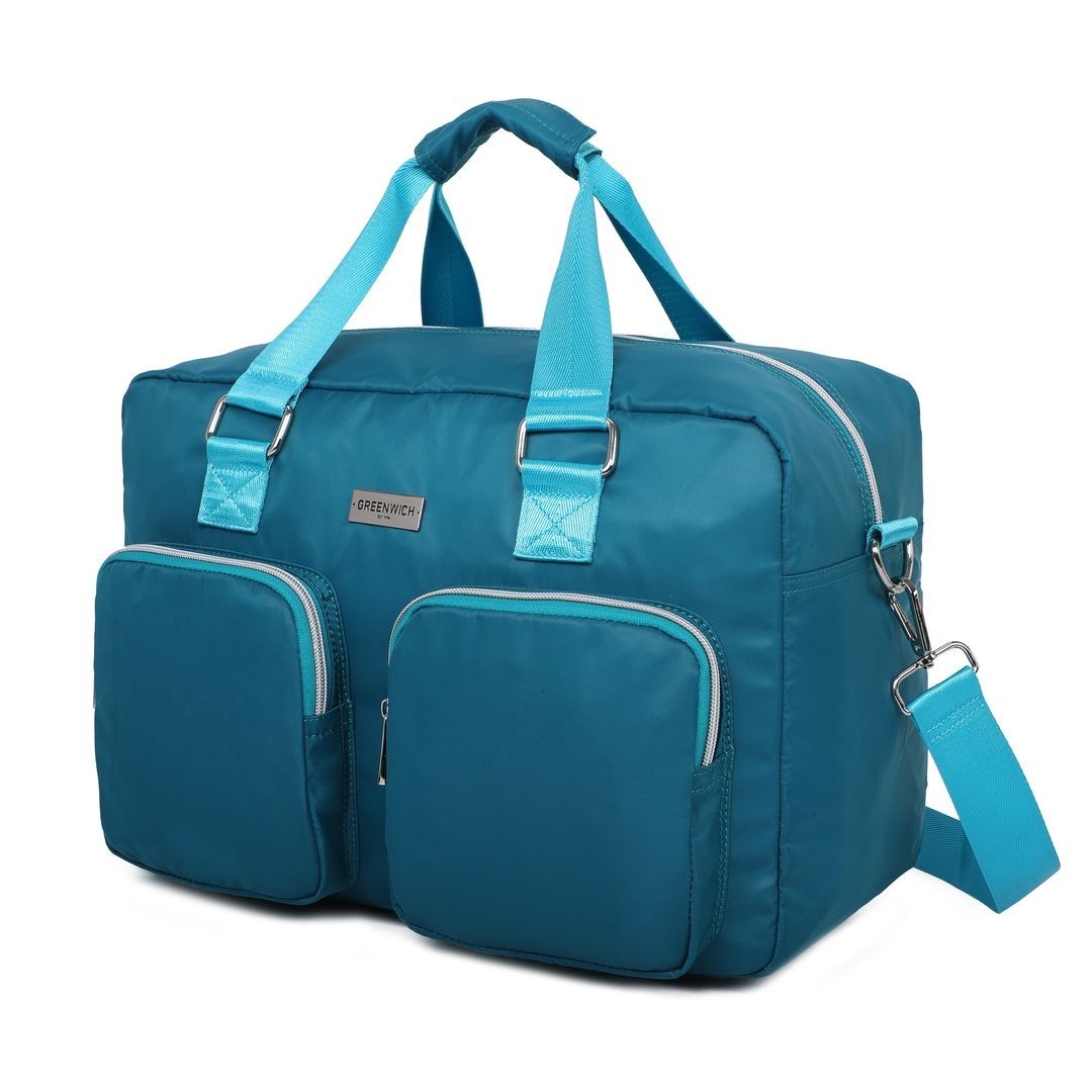 Set von GREENWICH Kabinenkoffer Nairobi und Turquoa Buffon Reisetasche