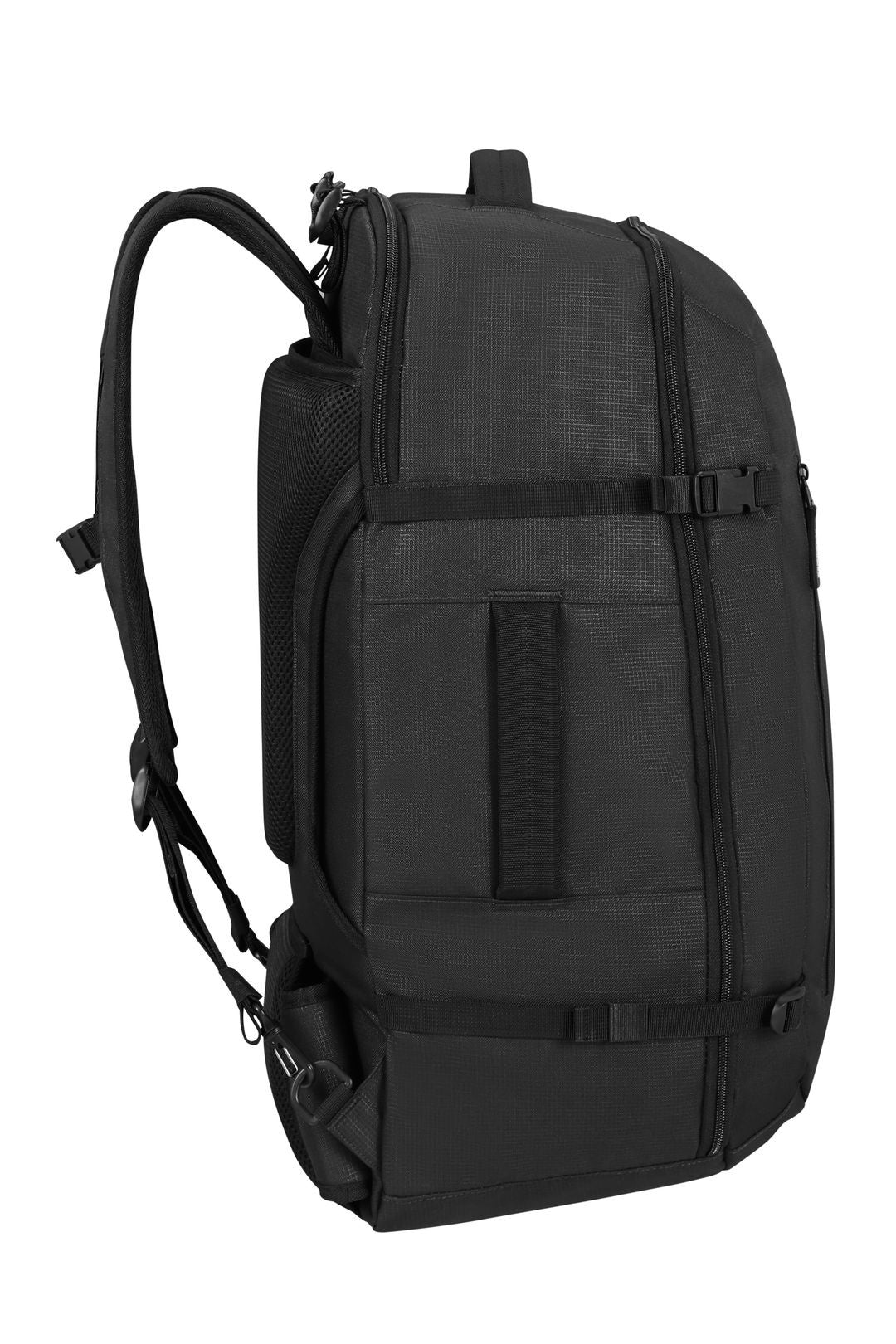 SET ROADER MALETA DE CABINA 55CM Y MOCHILA DE VIAJE M 61CM – DEEP BLACK