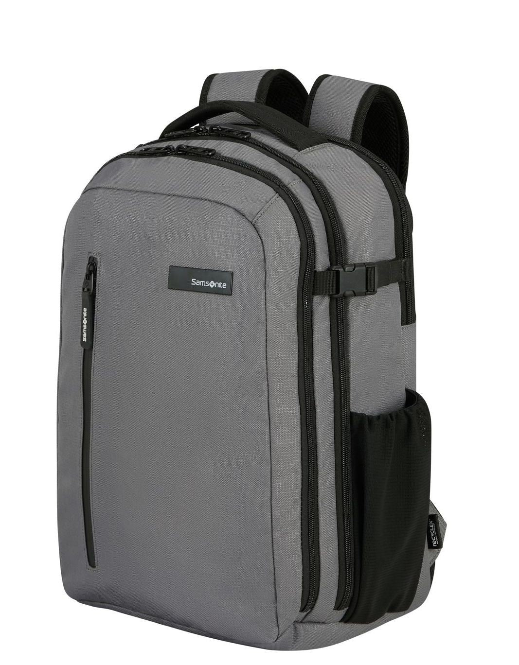 SET ROADER MALETA DE CABINA 55 CM Y MOCHILA PARA PORTÁTIL M - 15.6" – DRIFTER GREY