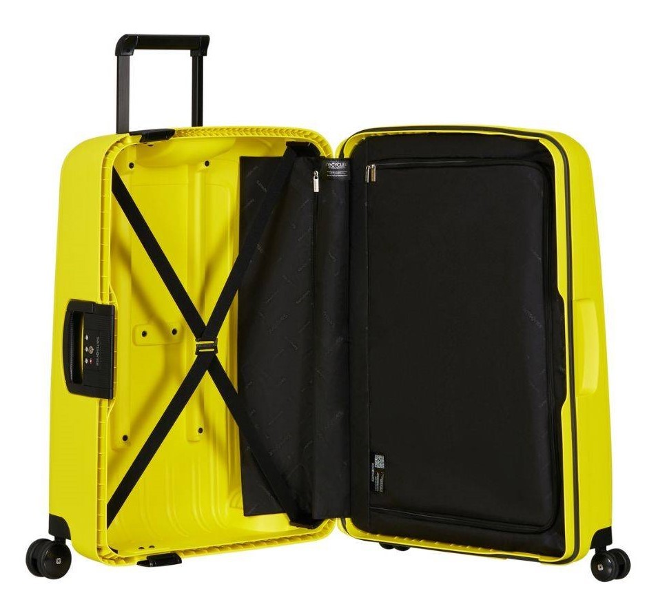 Cabin suitcase SAMSONITE S-Cure (4 wheels) 55cm