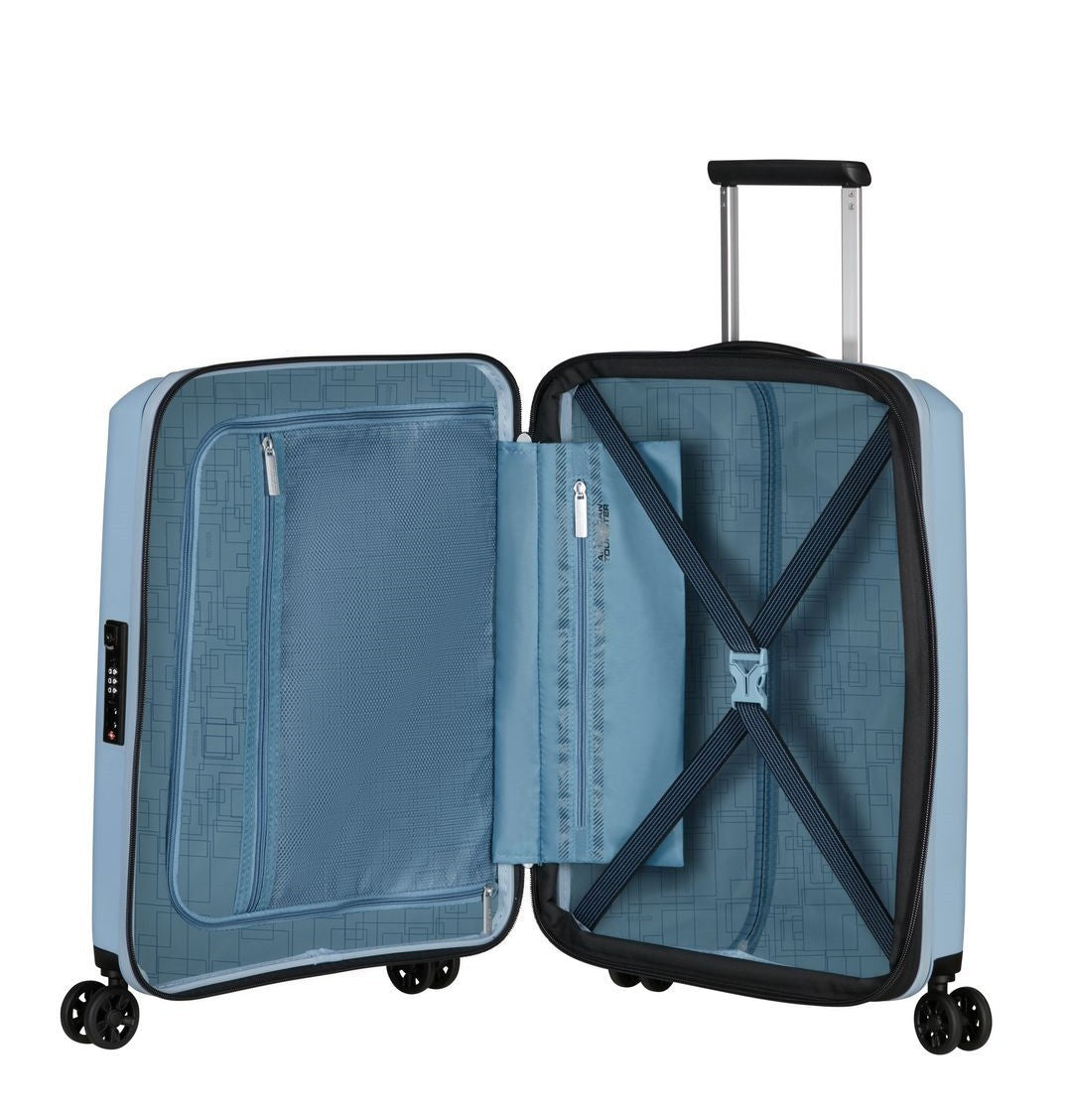 American Toursiter Aerostep Cabin suitcase Extensible 55cm