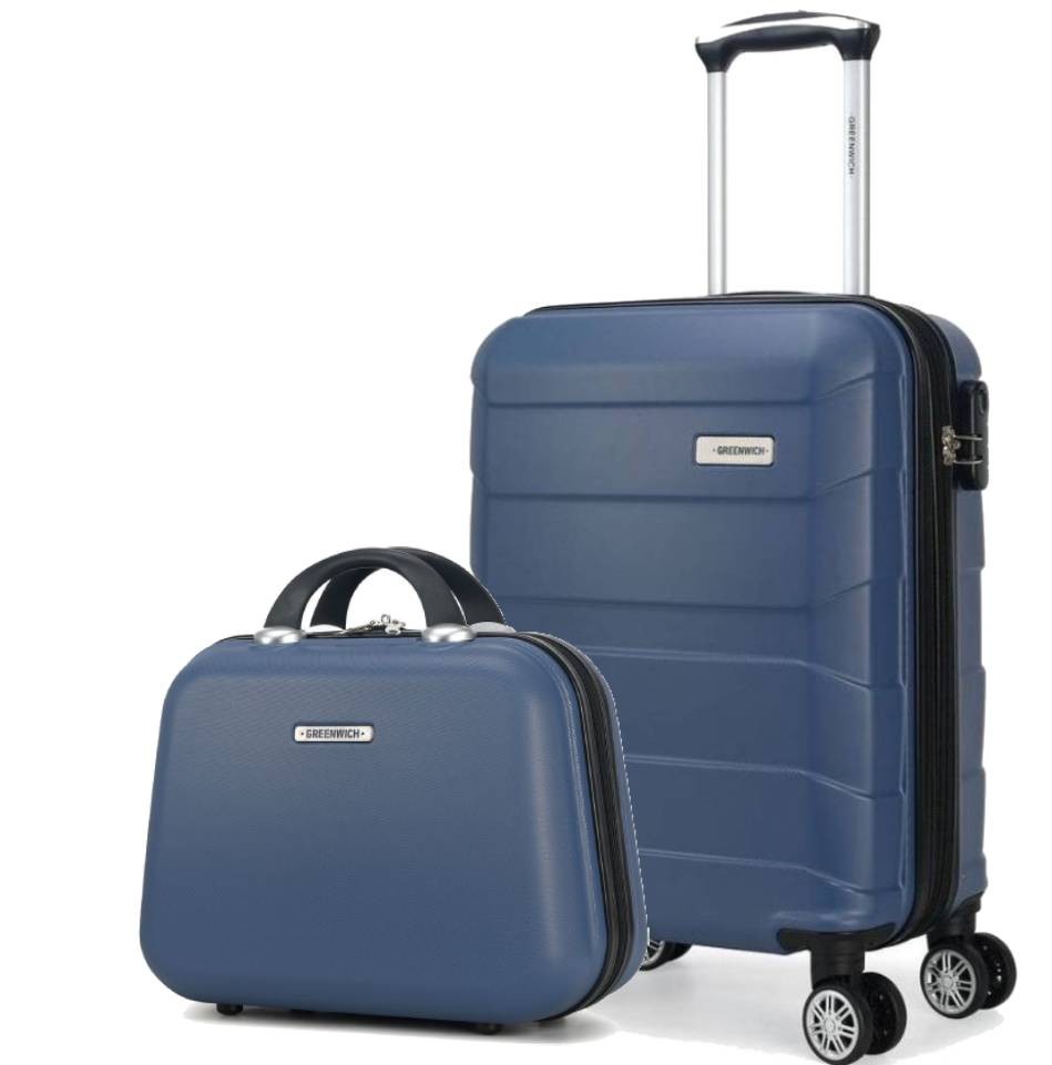 Extensible small suitcase set and bagpest bag Greenwich