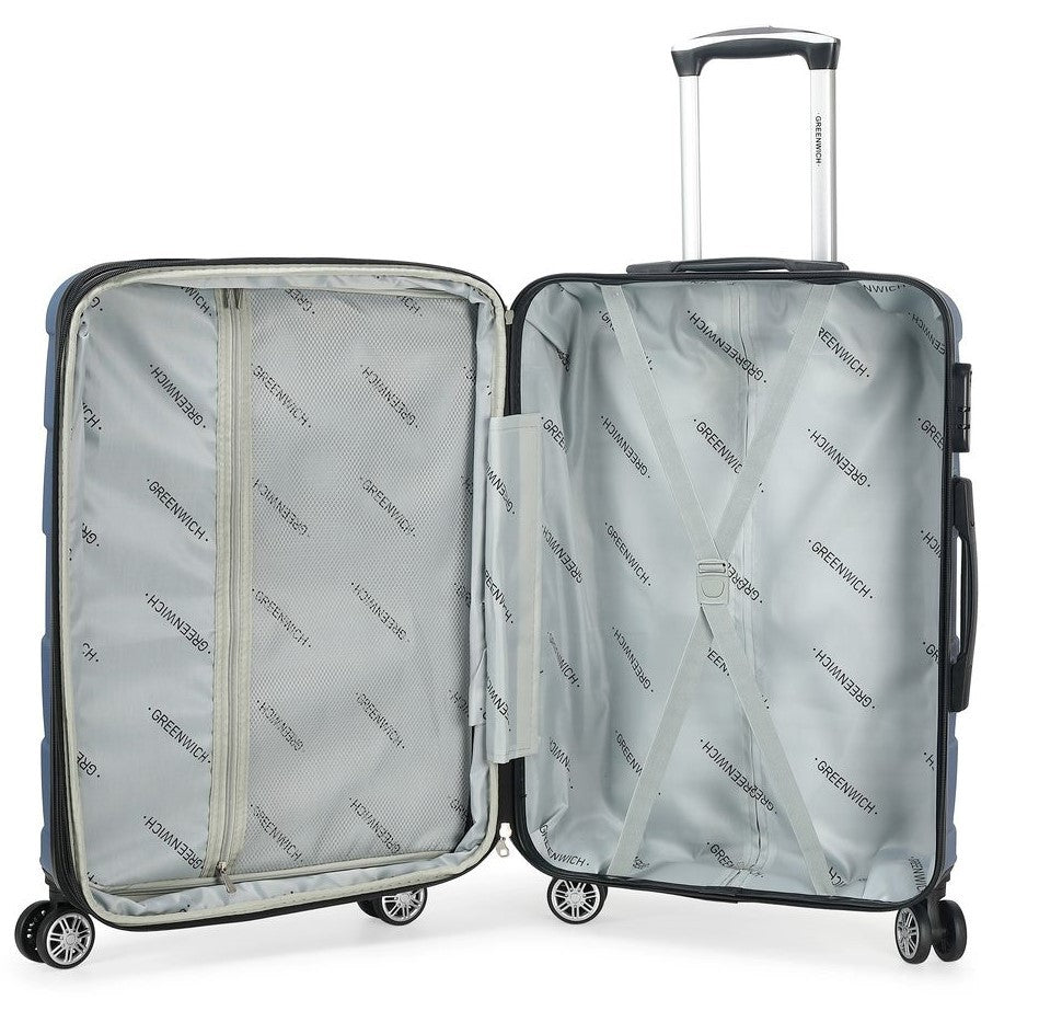 Extensible small suitcase set and bagpest bag Greenwich