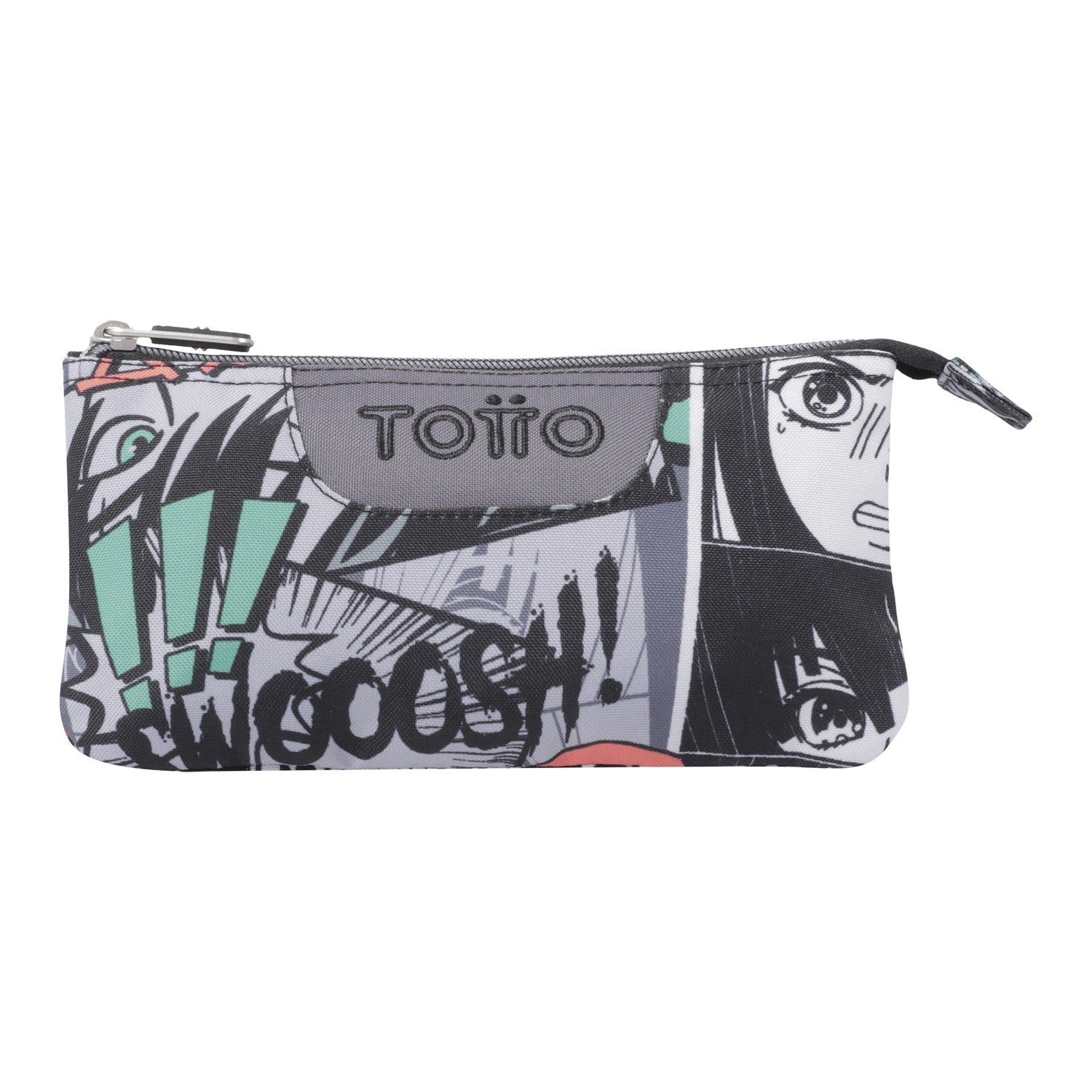 TOTTO School backpack with lines wheels + dashboard case - manga 4yn