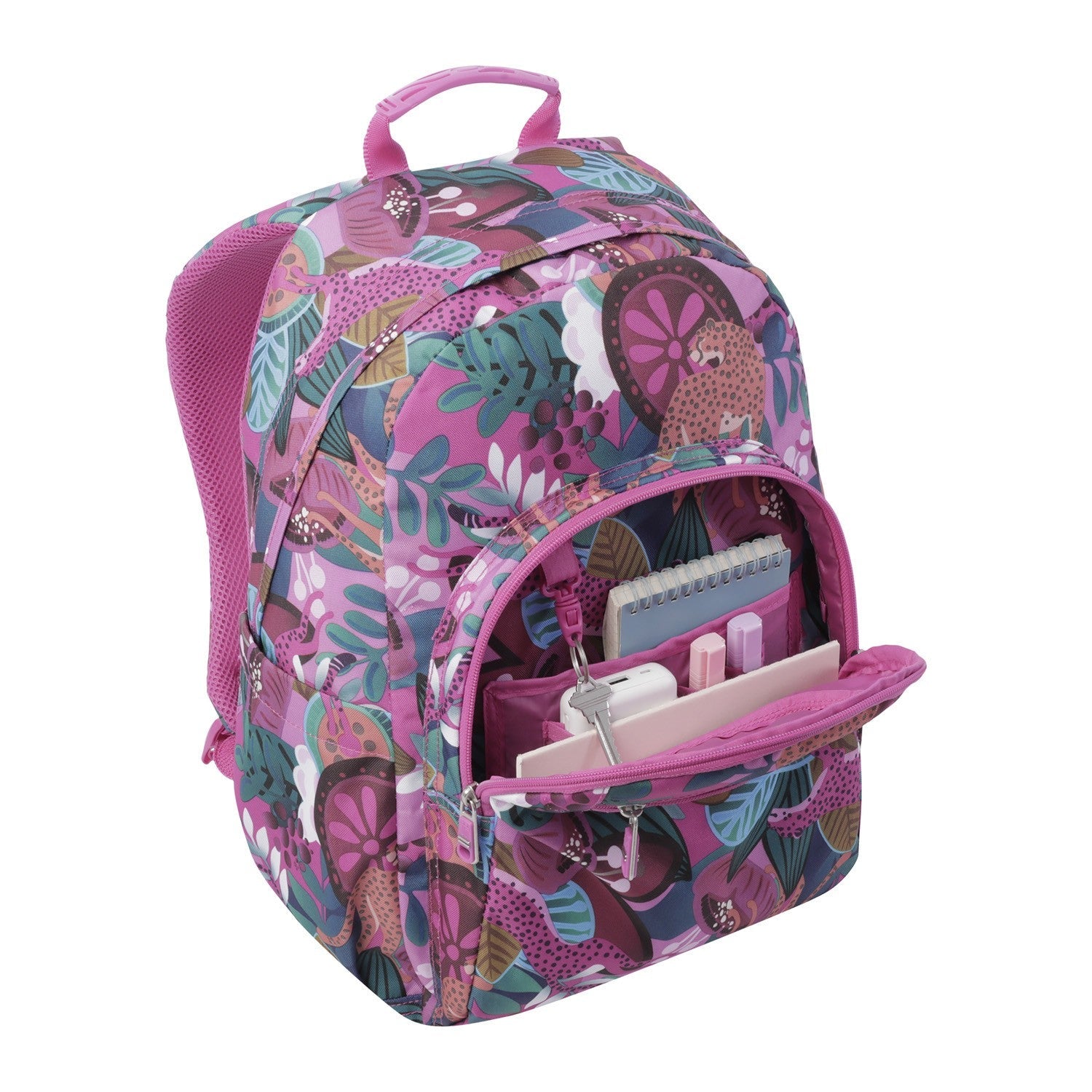 TOTTO SCHOOL Backpack - Waterpuarels - 8IV Tropical Jaguar