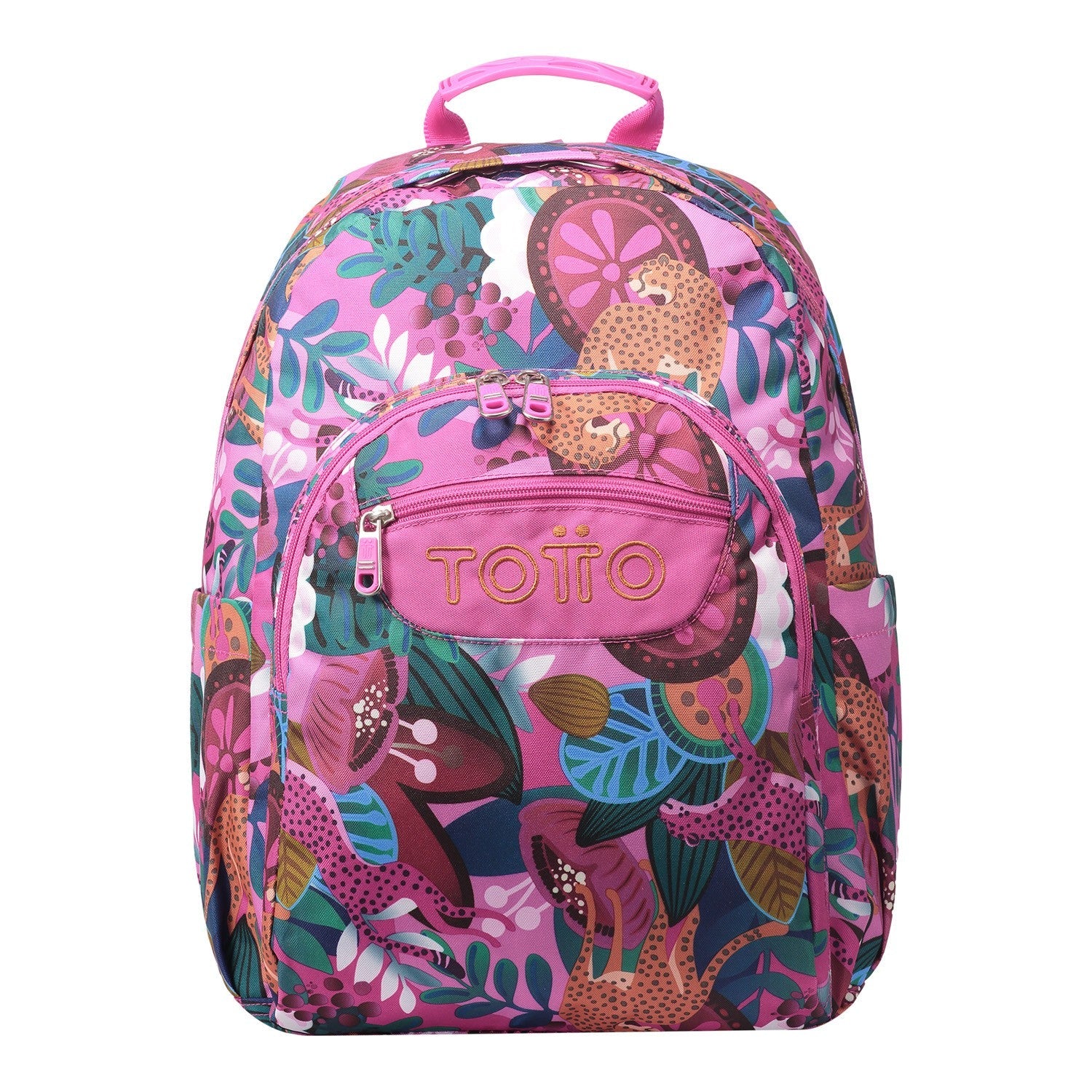 TOTTO SCHOOL Backpack - Waterpuarels - 8IV Tropical Jaguar