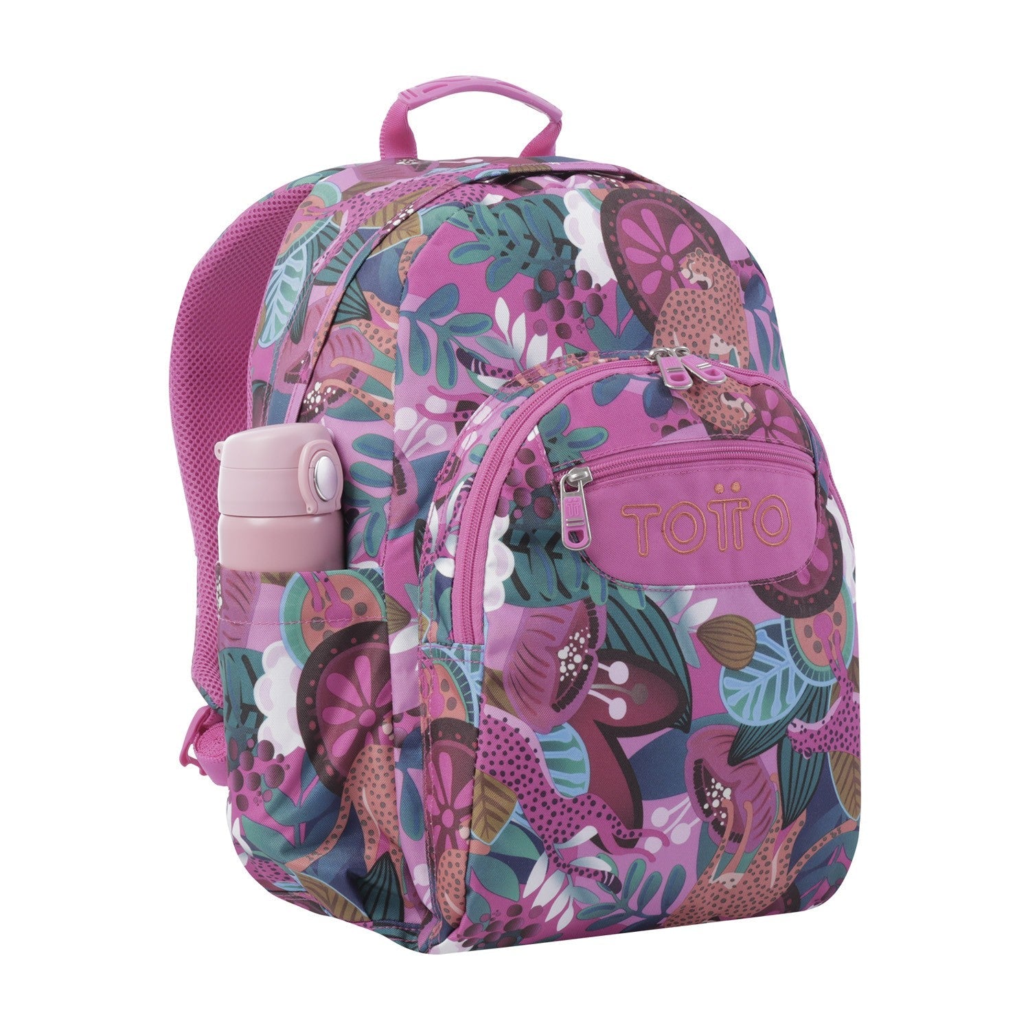 TOTTO SCHOOL Backpack - Waterpuarels - 8IV Tropical Jaguar