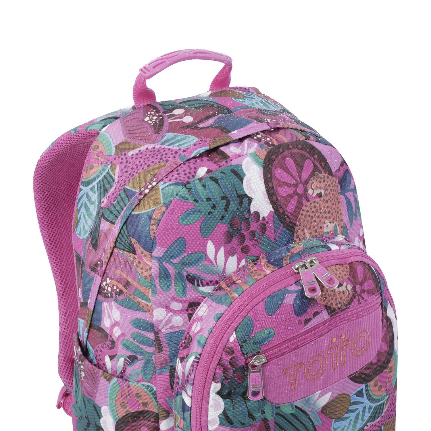 TOTTO SCHOOL Backpack - Waterpuarels - 8IV Tropical Jaguar