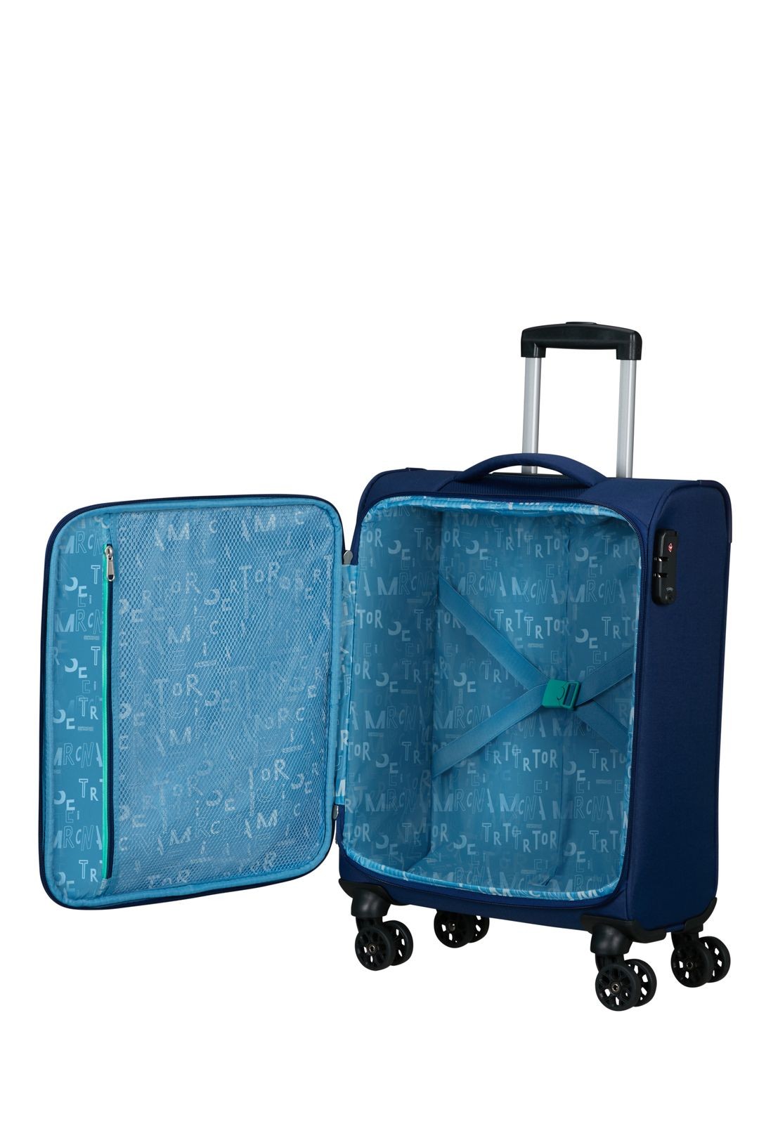 AMERICAN TOURISTER Soft suitcase is 55cm cabin