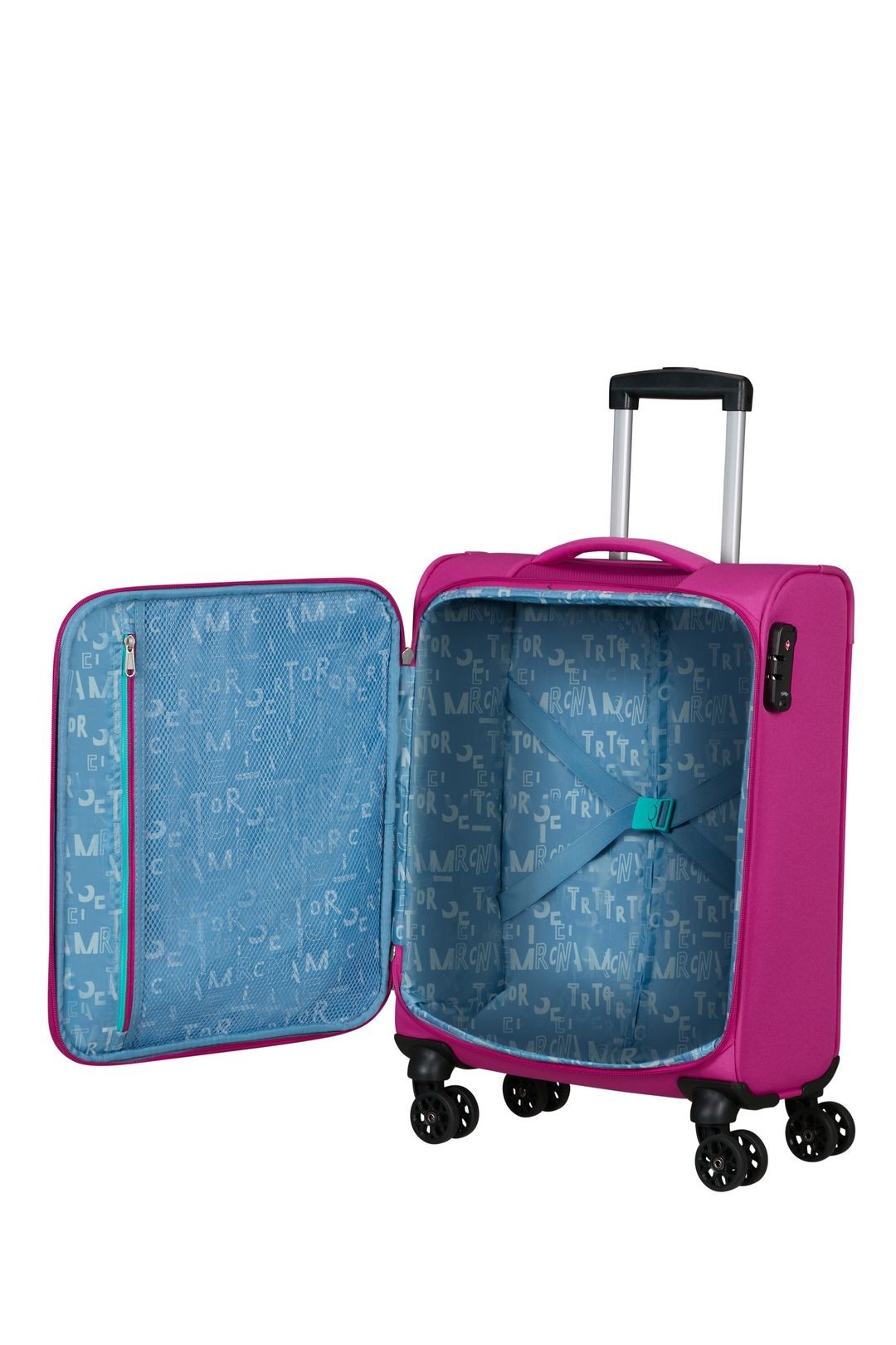 AMERICAN TOURISTER Soft suitcase is 55cm cabin