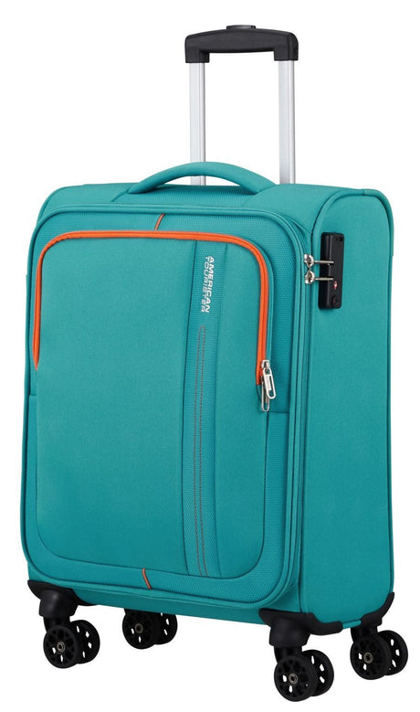 AMERICAN TOURISTER Soft suitcase is 55cm cabin