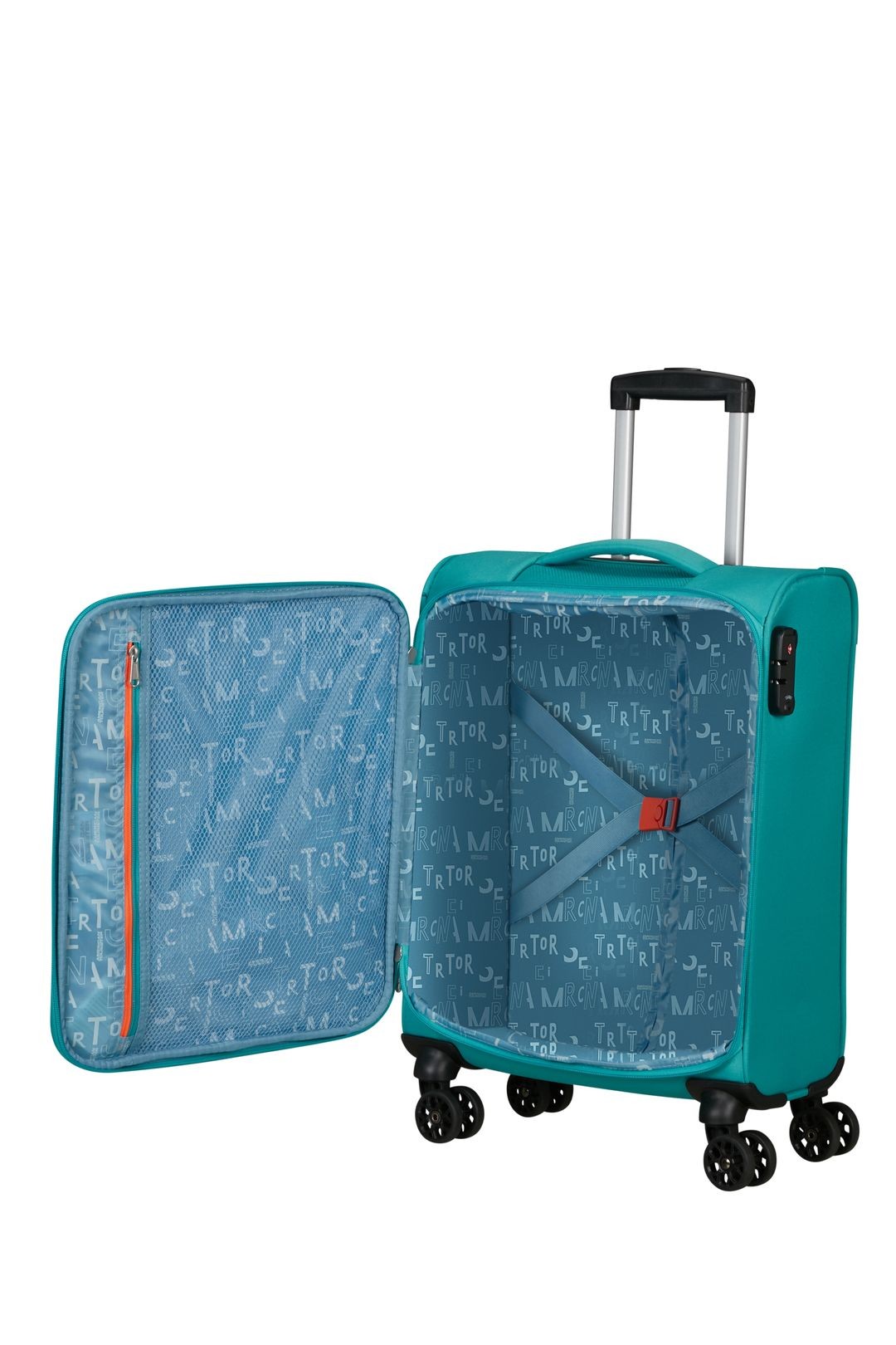 AMERICAN TOURISTER Soft suitcase is 55cm cabin