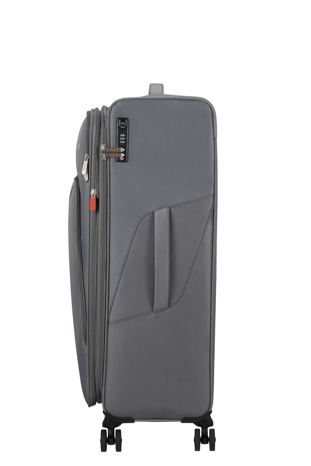 Summerfunk's extensible large suitcase of American Tourister