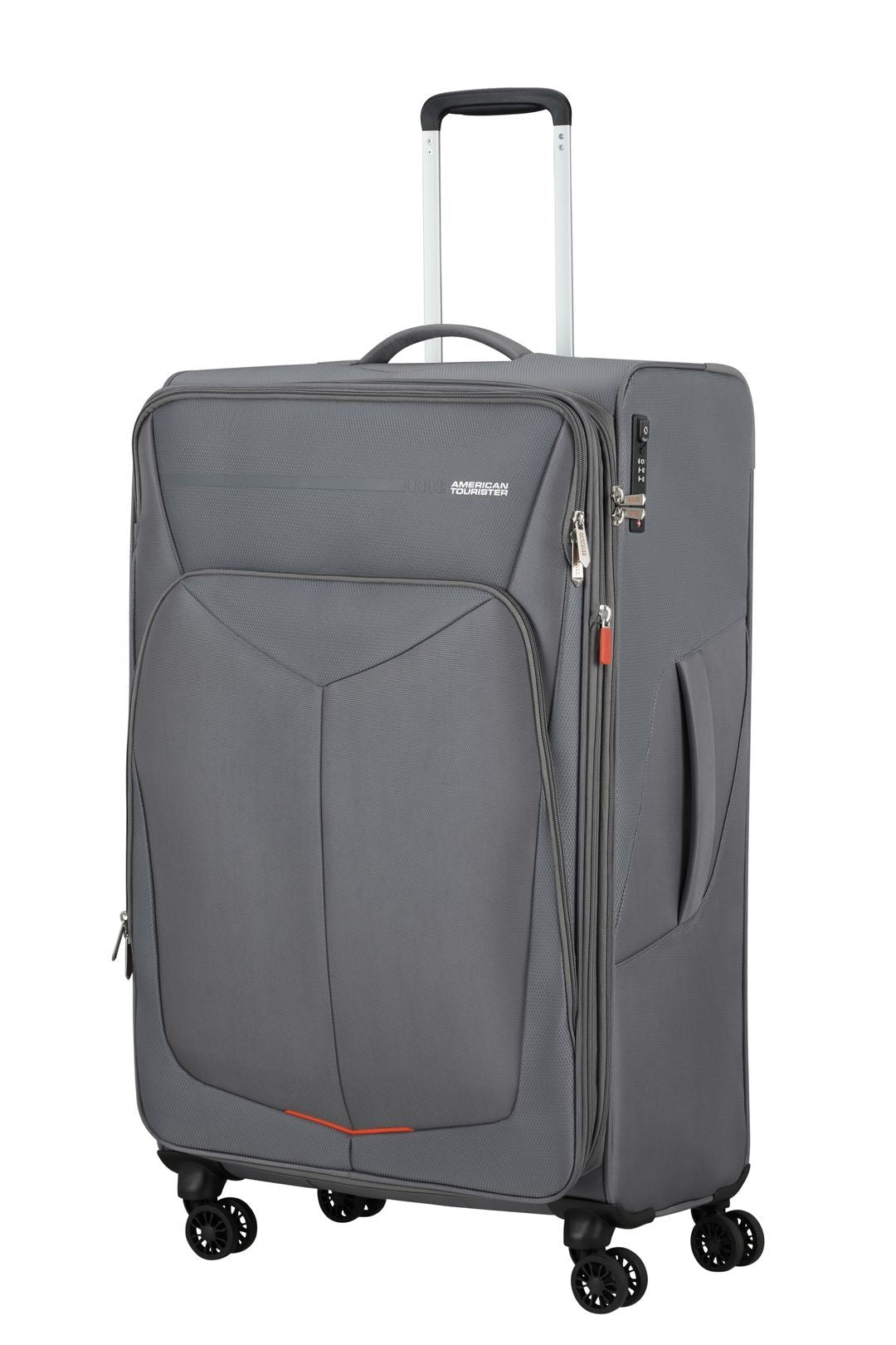 Summerfunk's extensible large suitcase of American Tourister