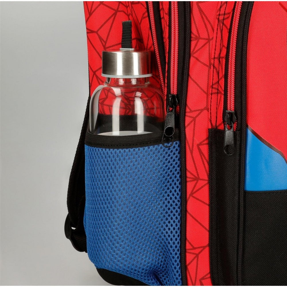 Spiderman School Backpack Protector with car