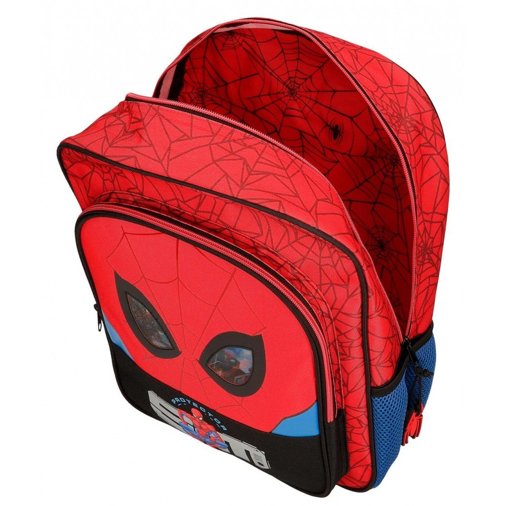 Spiderman School Backpack Protector with car