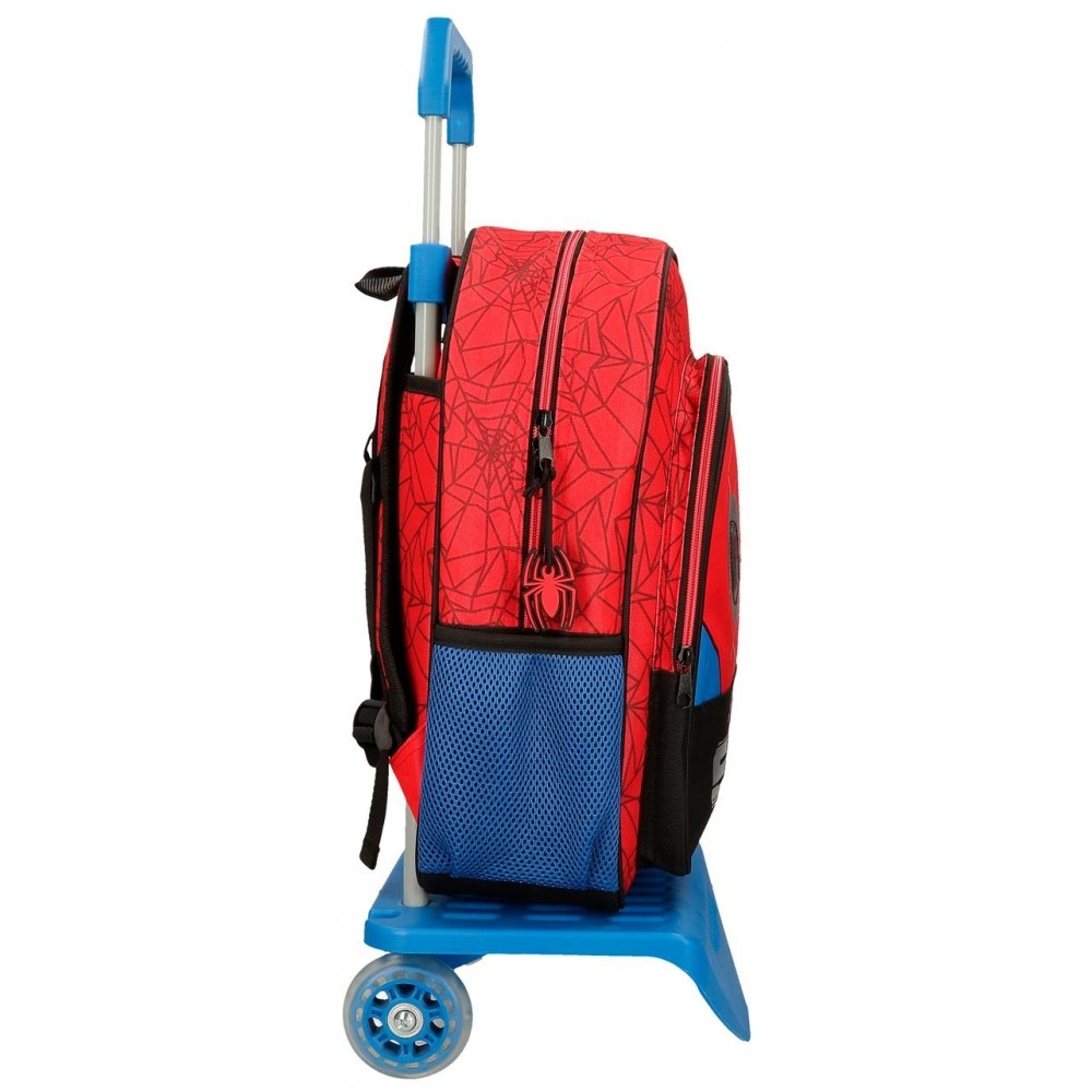 Spiderman School Backpack Protector with car