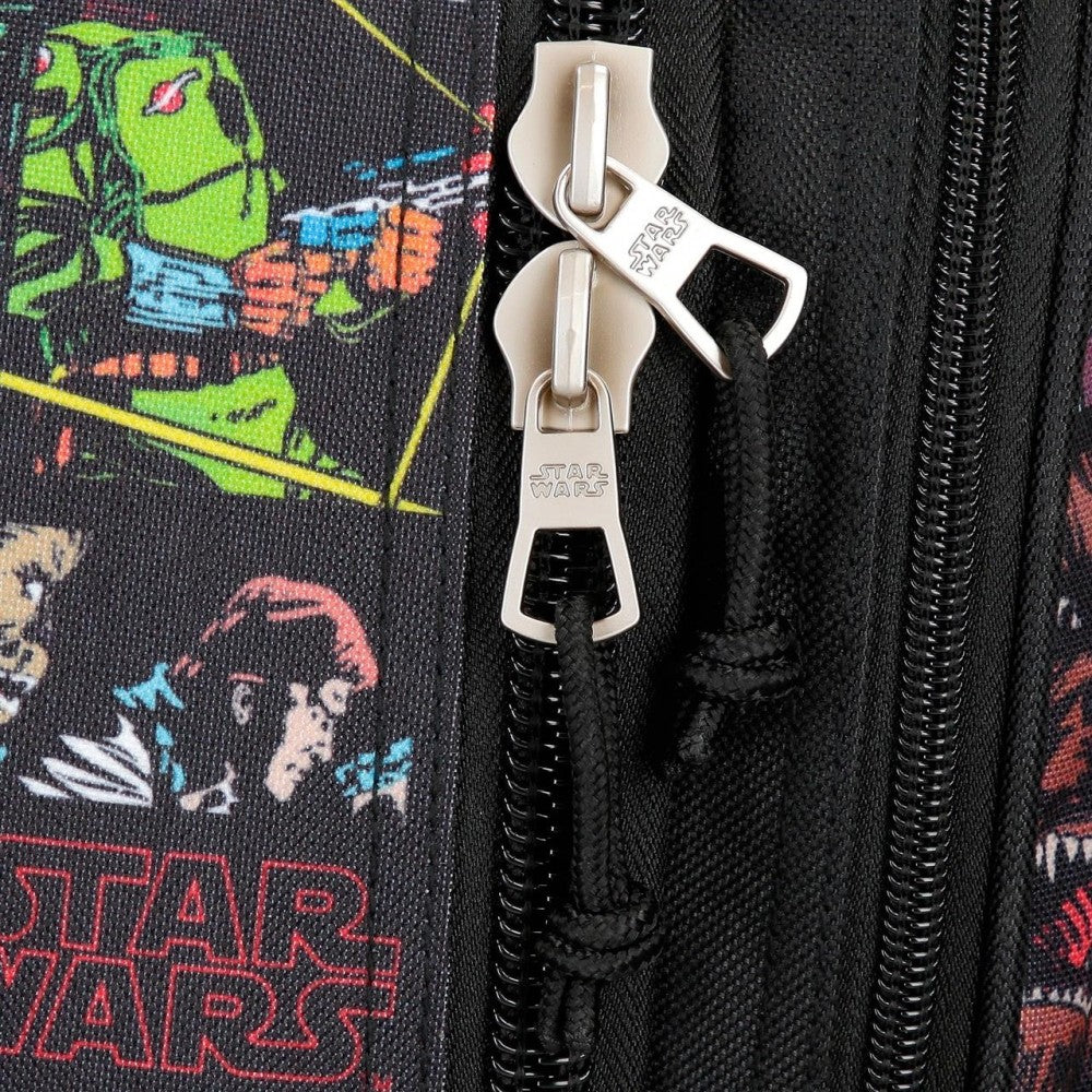 Star Wars Galactic Team school backpack with car