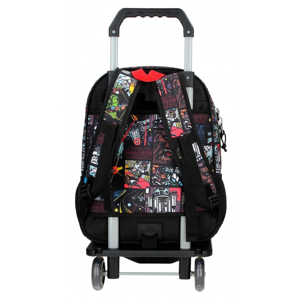 Star Wars Galactic Team school backpack with car