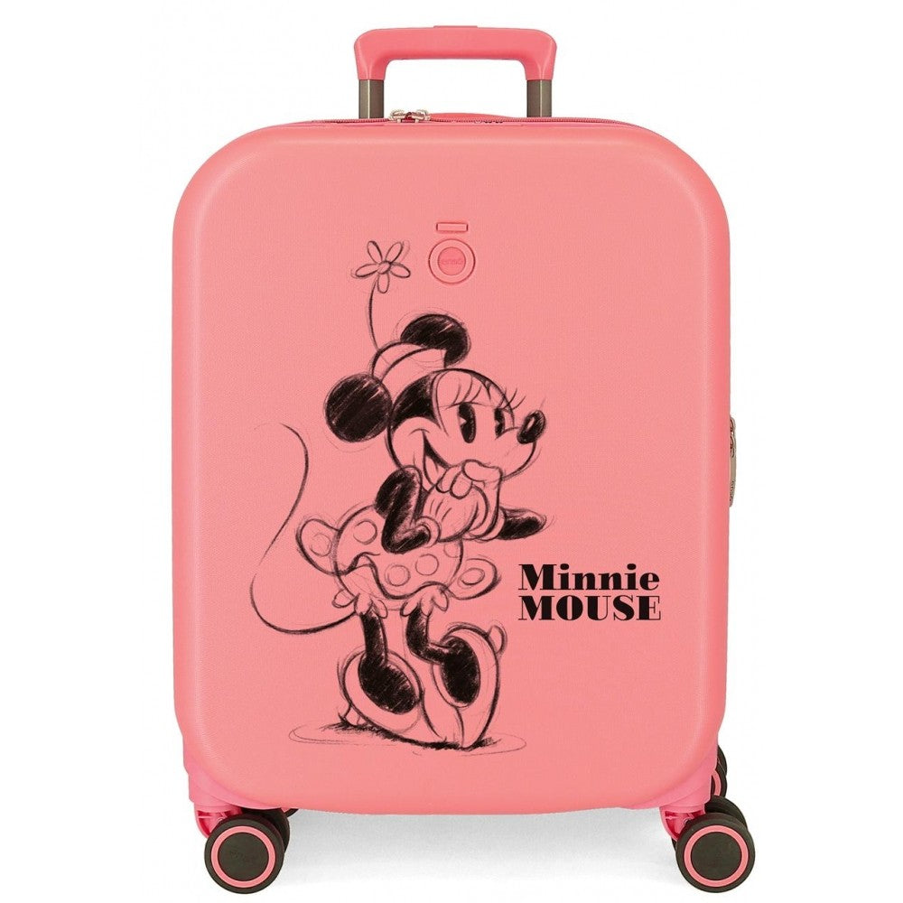 Cabin suitcase Disney 100 Happyless with expandable 55 cm