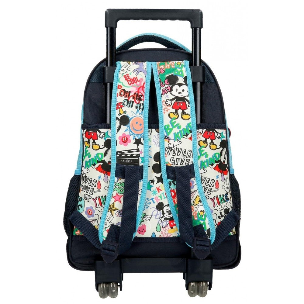 Two -wheel mickey be cool and two compartments