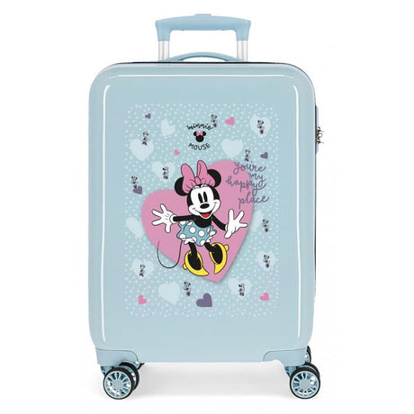 Cabin suitcase Minnie My Happy Place Rigid 55cm