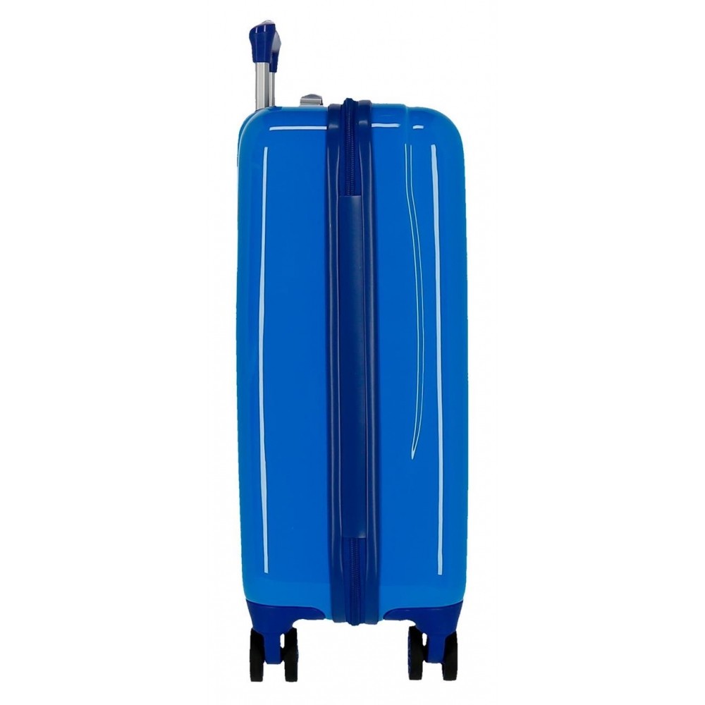 Cabin suitcase Spidey Go Webs Go Rigid 55 cm Blue